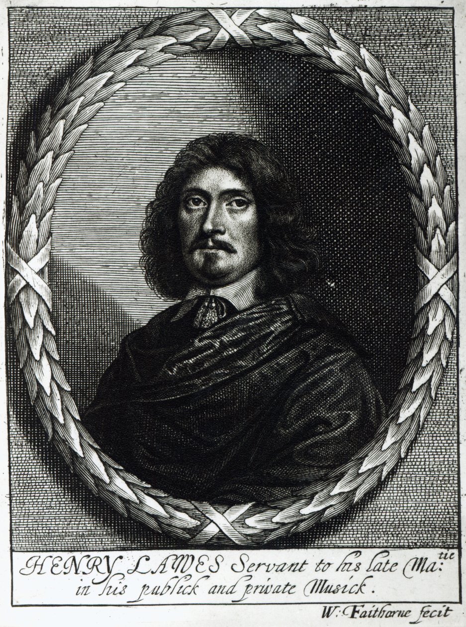 Henry Lawes (1596–1662) av William Faithorne