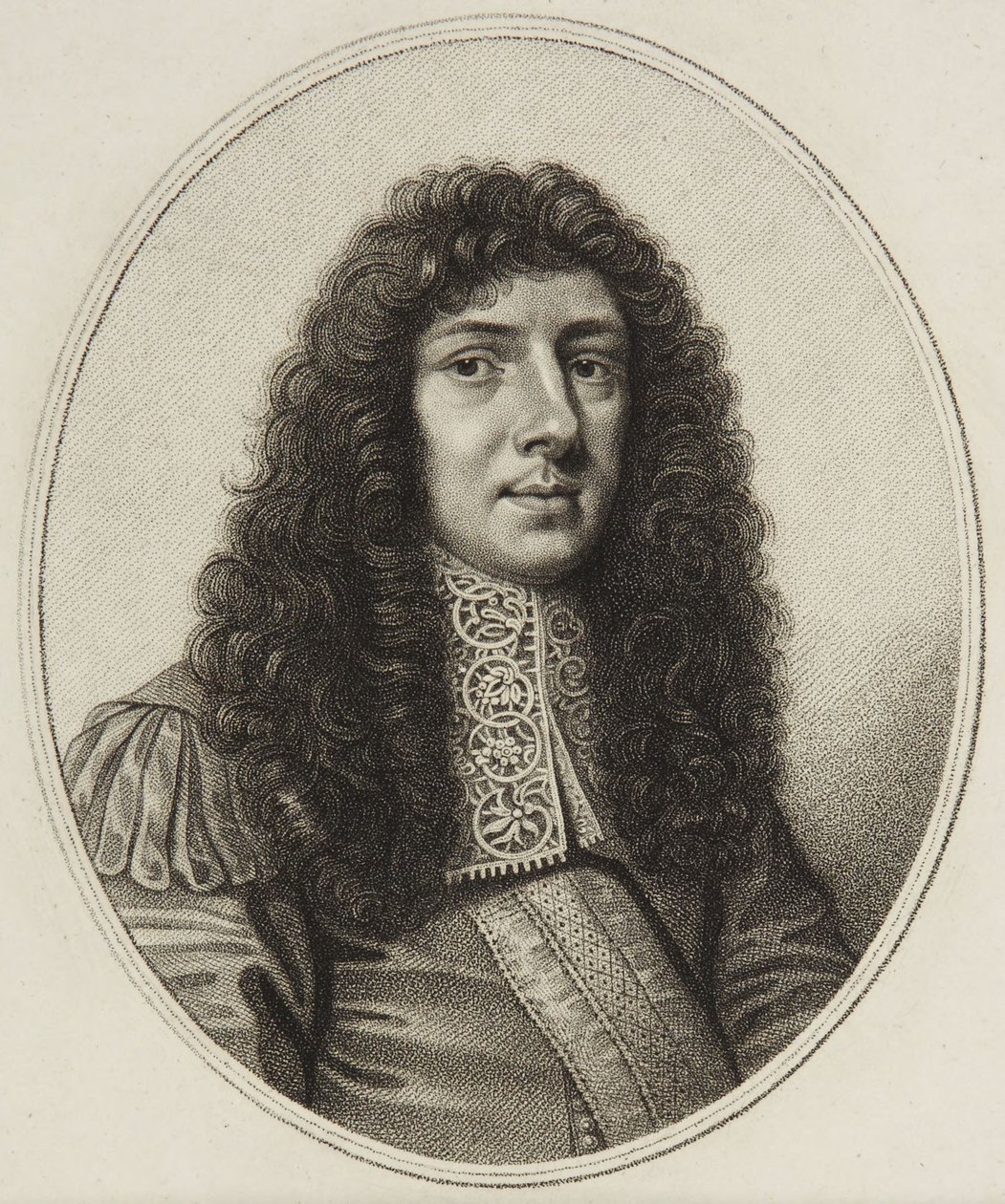 Portrett av John Aubrey av William Faithorne