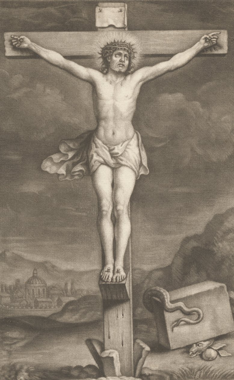 Korsfestelsen av William Faithorne