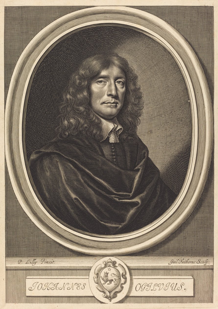 John Ogilvy av William Faithorne after Sir Peter Lely