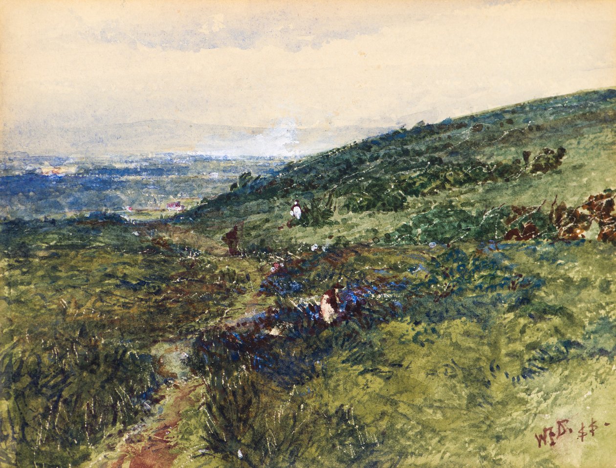 Kystscene av William Fettes Douglas