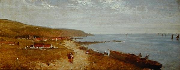 På Kincardine-kysten av William Fettes Douglas