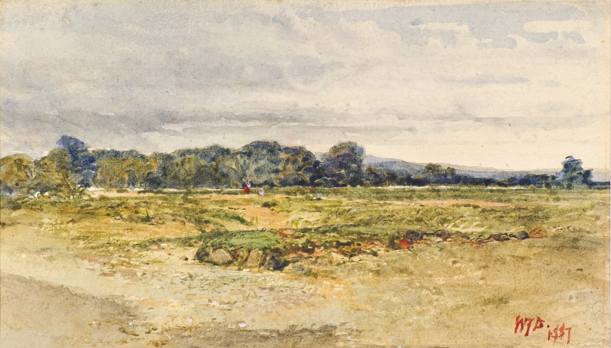 På bredden av Lake of Menteith av William Fettes Douglas
