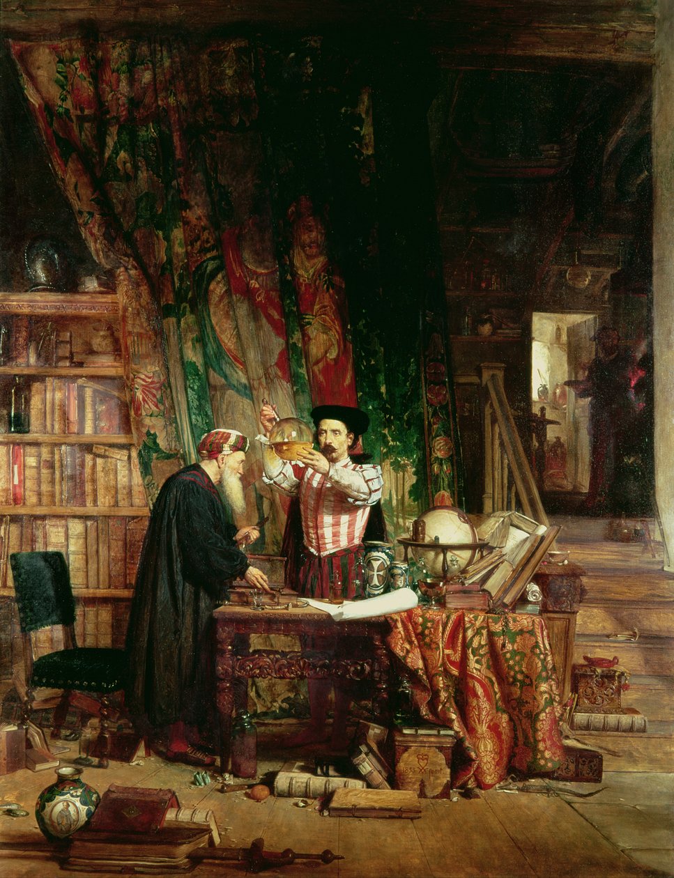 Alkymisten, 1853 av William Fettes Douglas