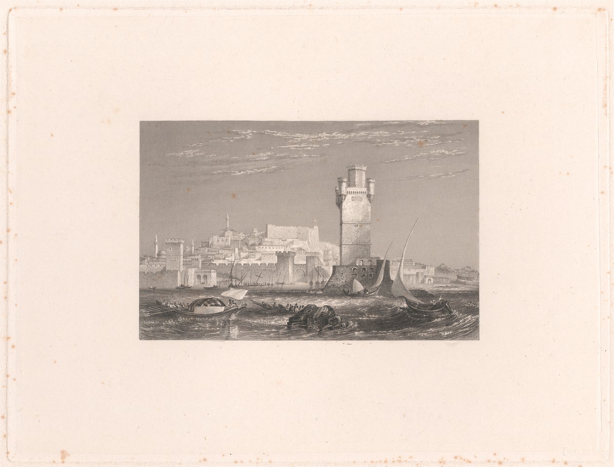 Rhodos av William Finden