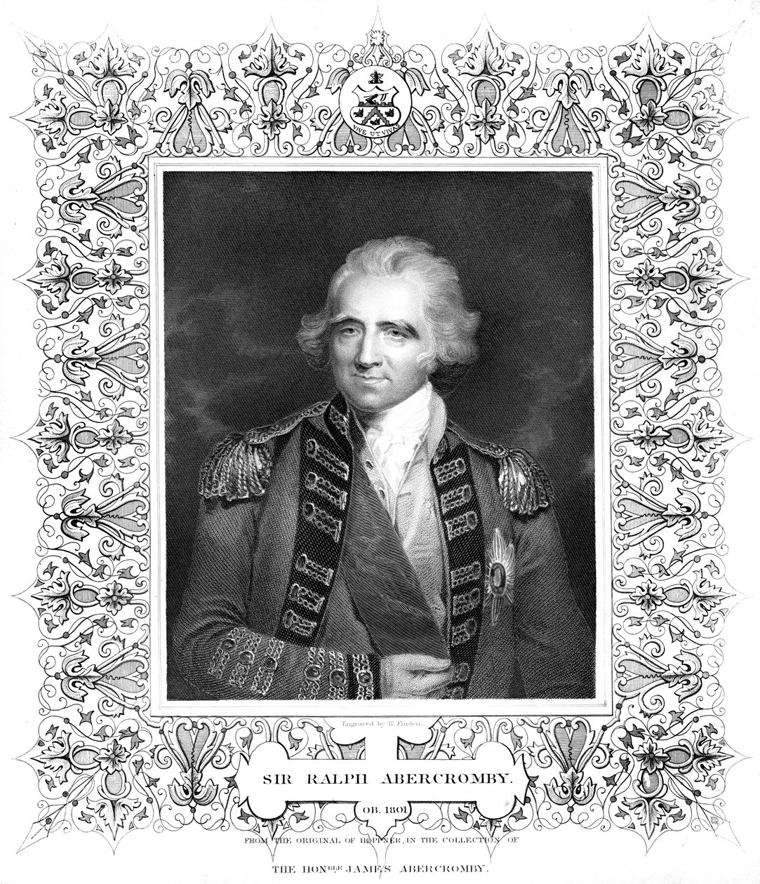 Sir Ralph Abercromby, britisk general. av William Finden