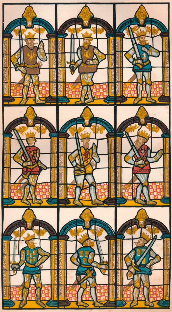 Malt vindu - To saksiske jarler av Mercia, og syv normanniske jarler av Chester, 1808 1845 av William Fowler