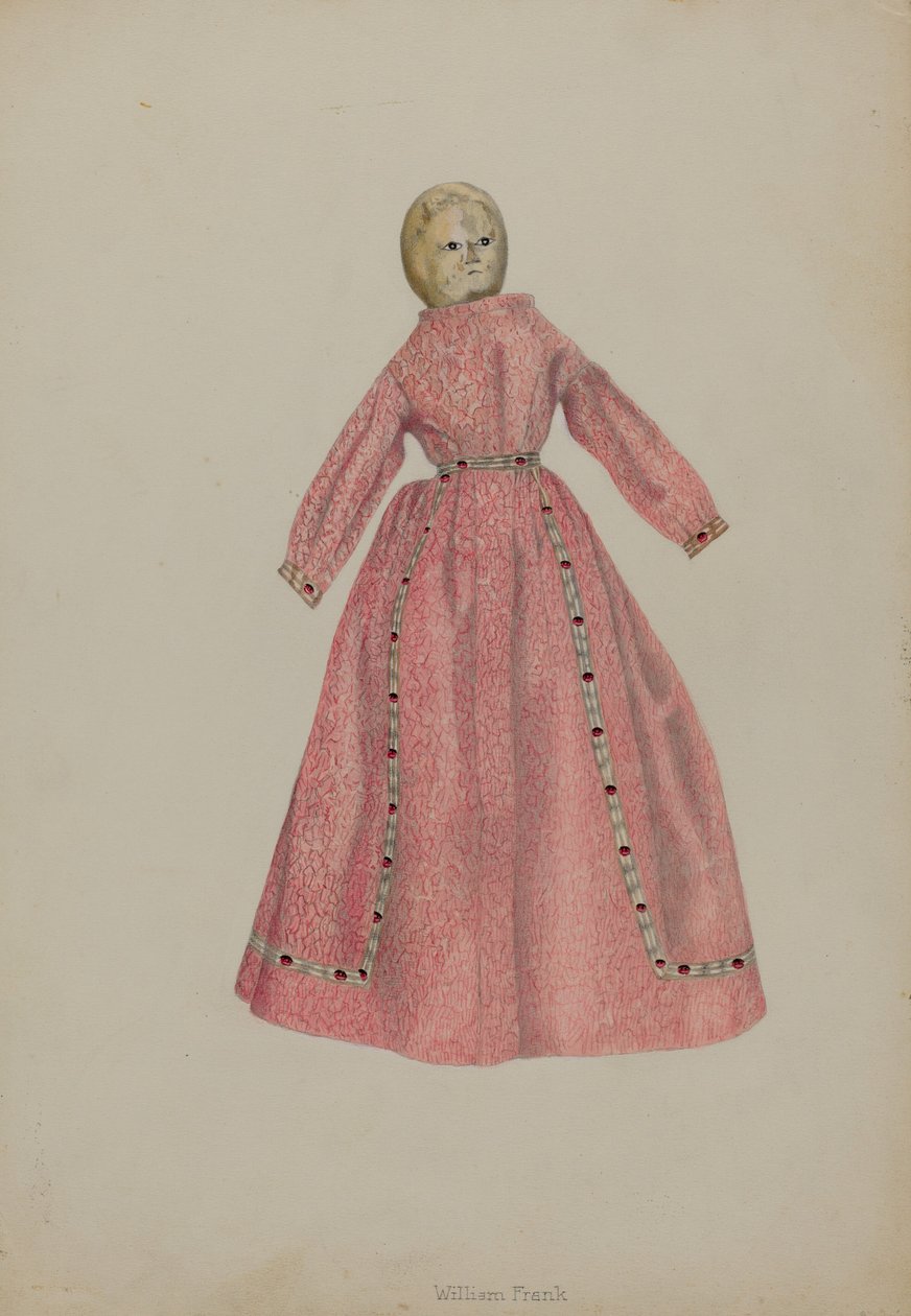 Gingham Doll, ca. 1938. av William Frank