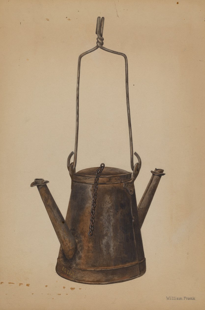 To tut fakkel, ca. 1942. av William Frank