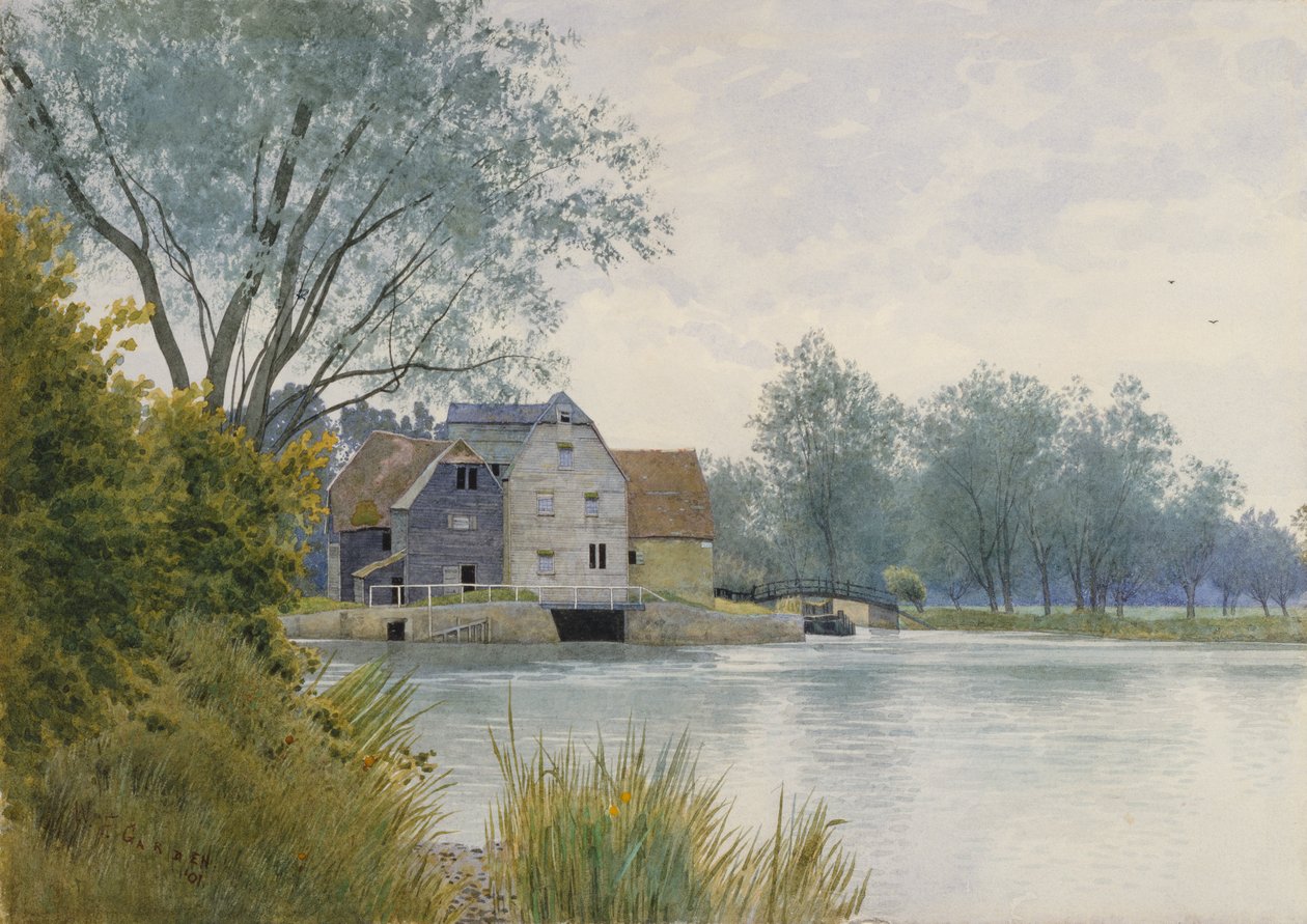 Hemingford Mill, Huntingdonshire av William Fraser Garden