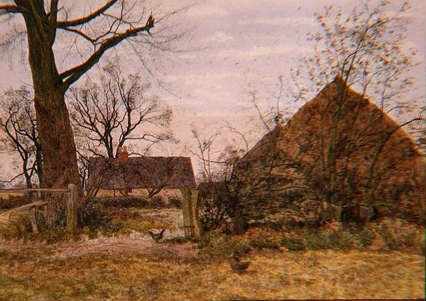 KO514 Remote from Town (akvarell) av William Fraser Garden