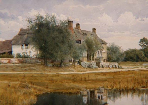 The Ferry Boat Inn, Holywell av William Fraser Garden
