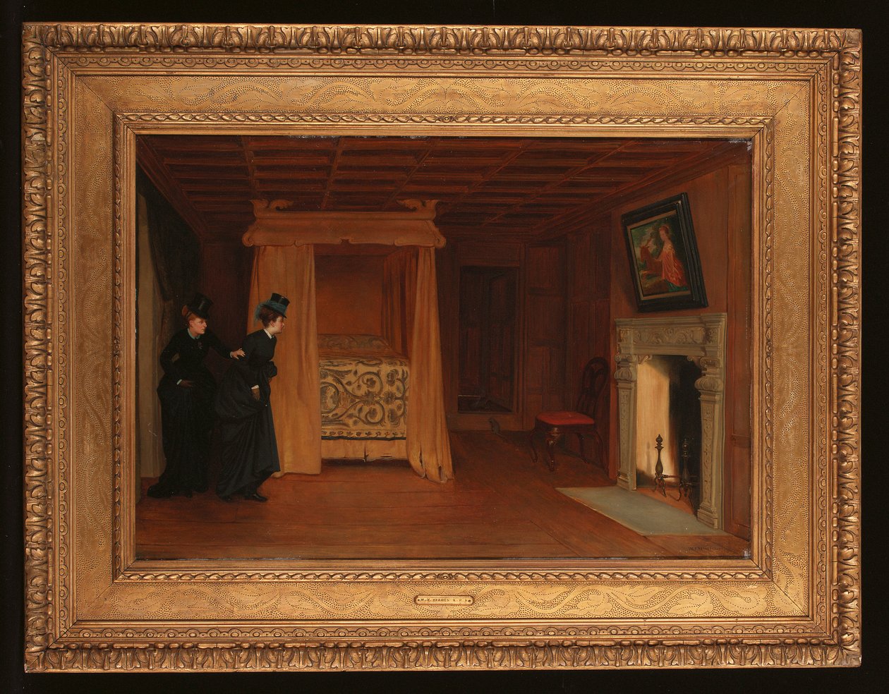 Et besøk til Haunted Chamber, 1869 av William Frederick Yeames