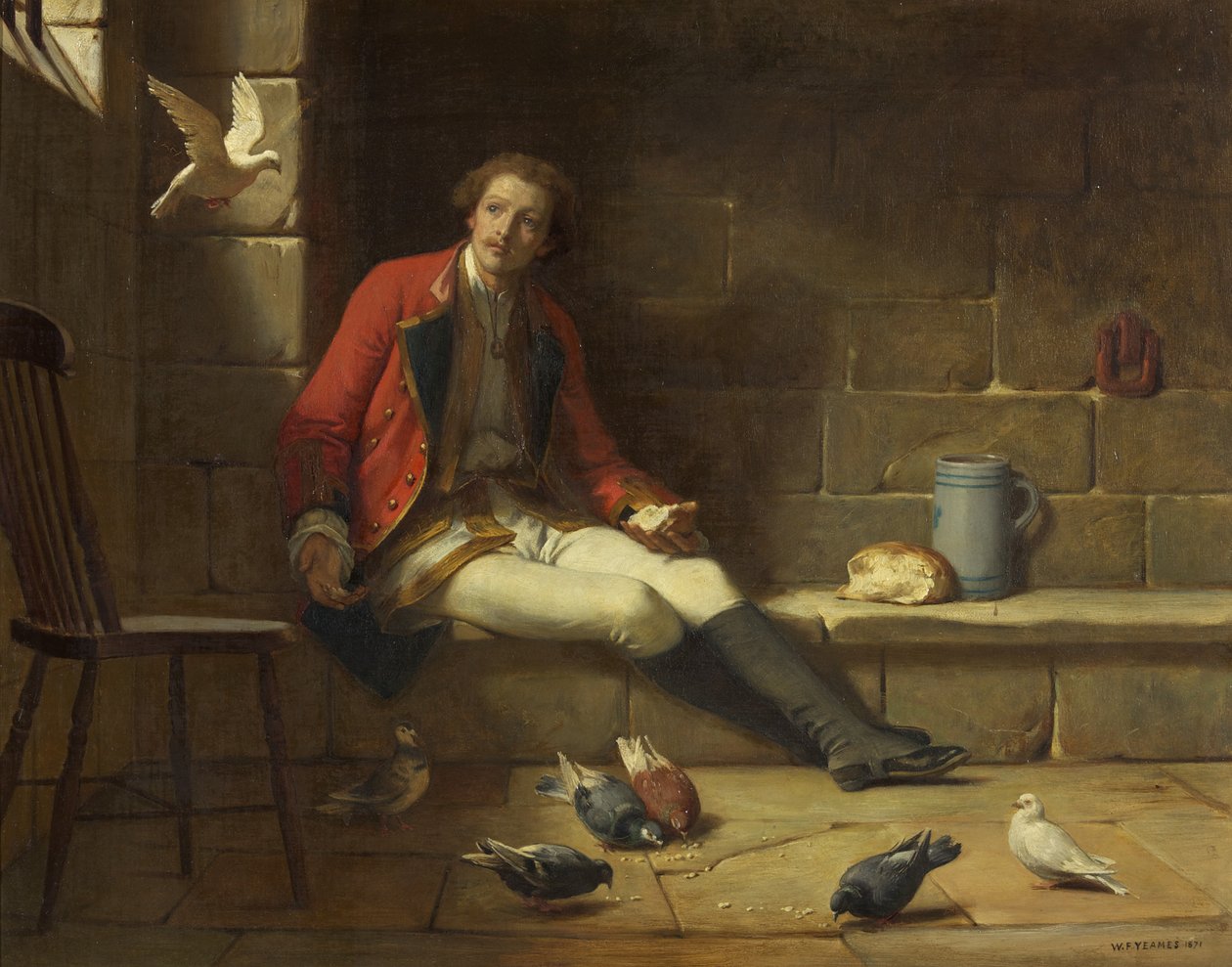 Fangen og hans gjester av William Frederick Yeames