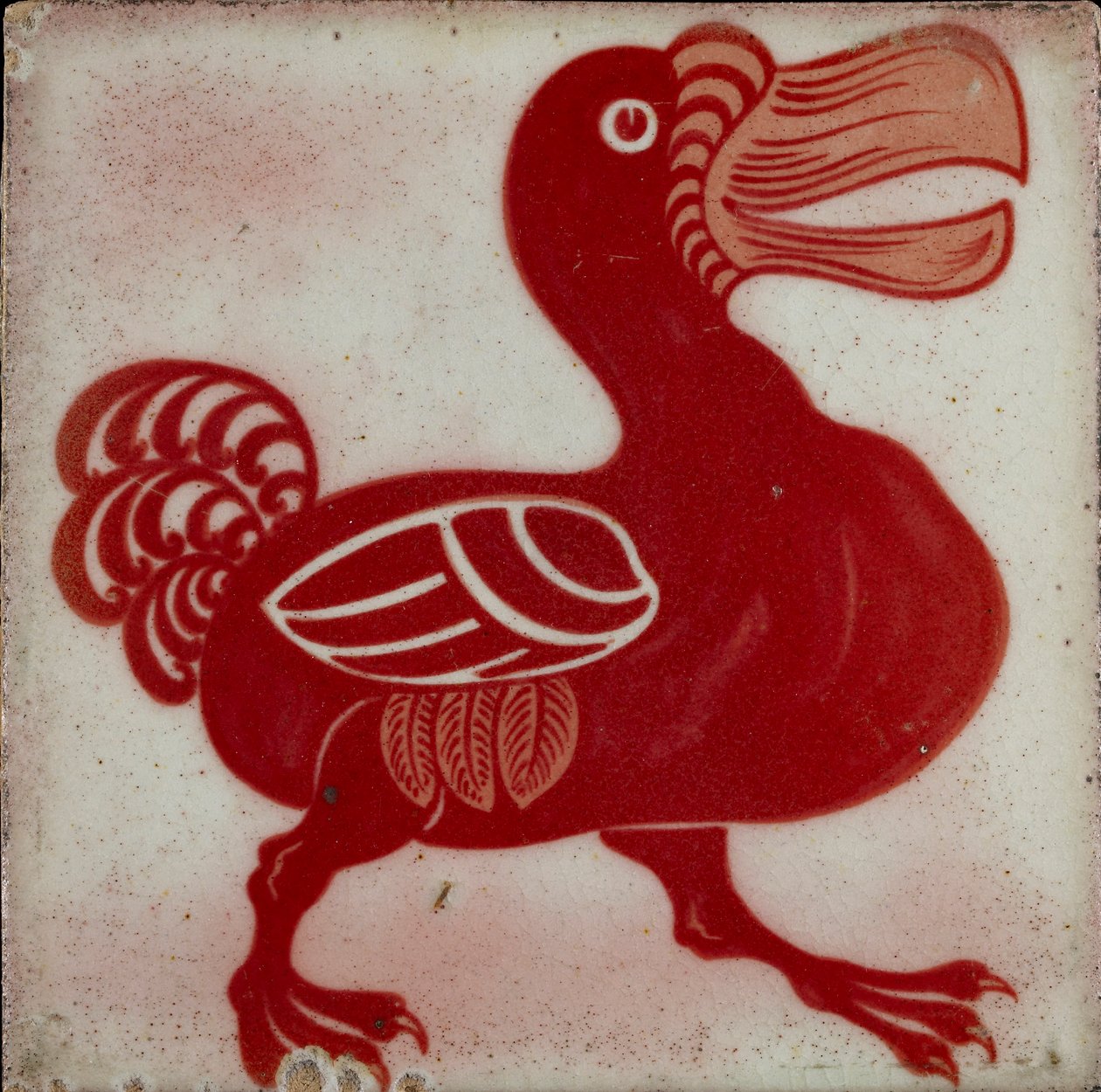 Flis med dodo, 1882-1888 av William Frend De Morgan