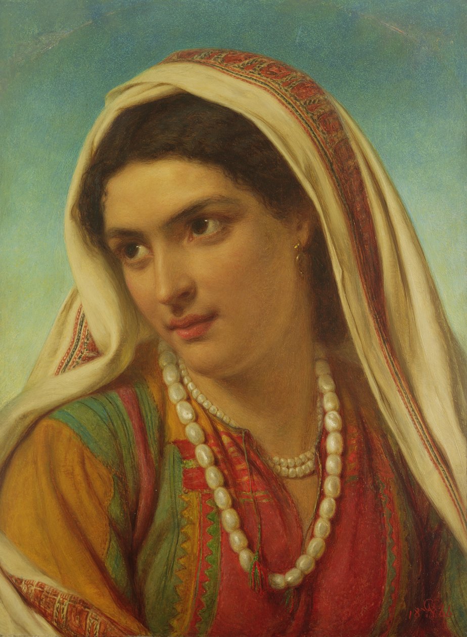 En arabisk jente, 1866 av William Gale