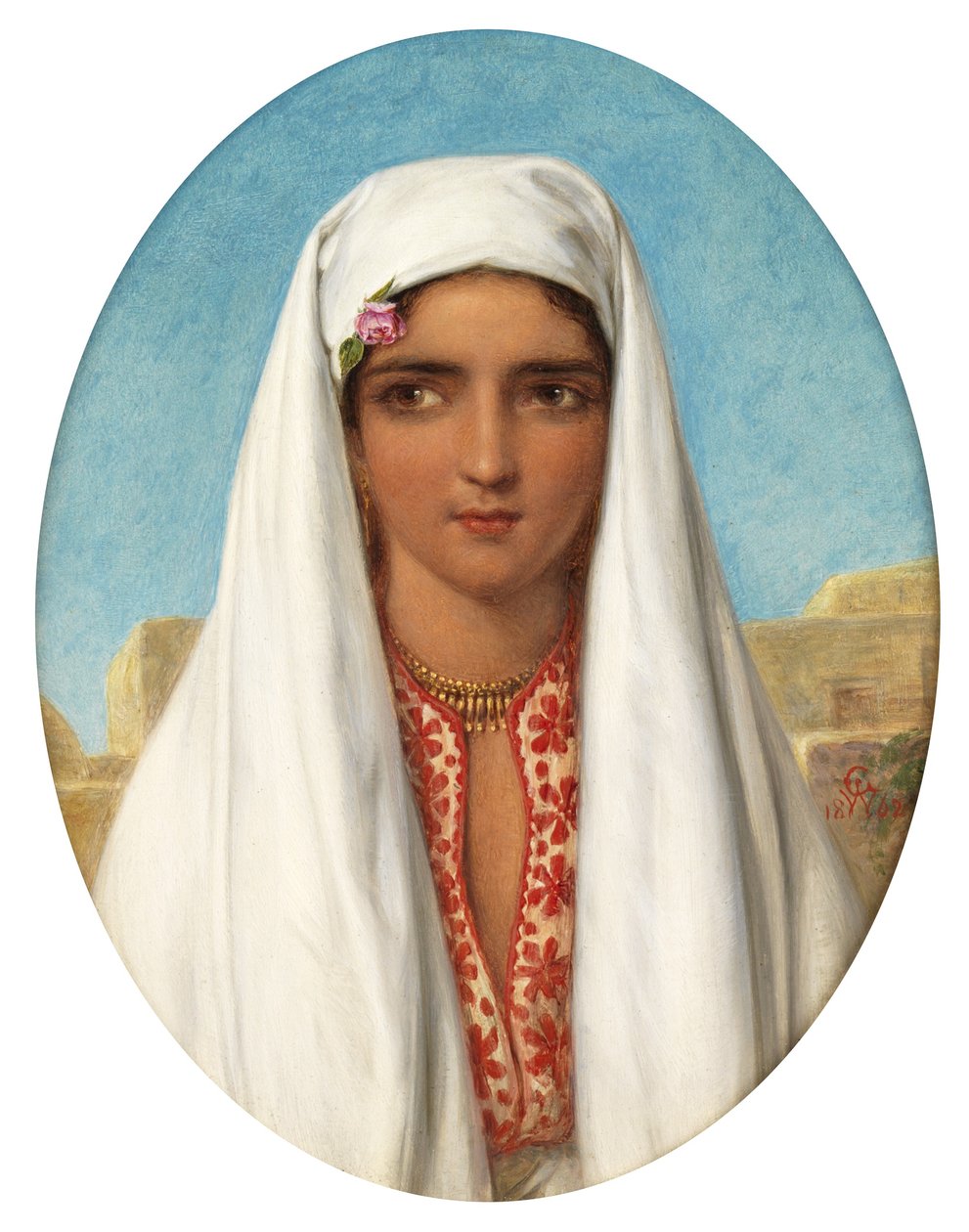 En østlig skjønnhet, 1862 av William Gale
