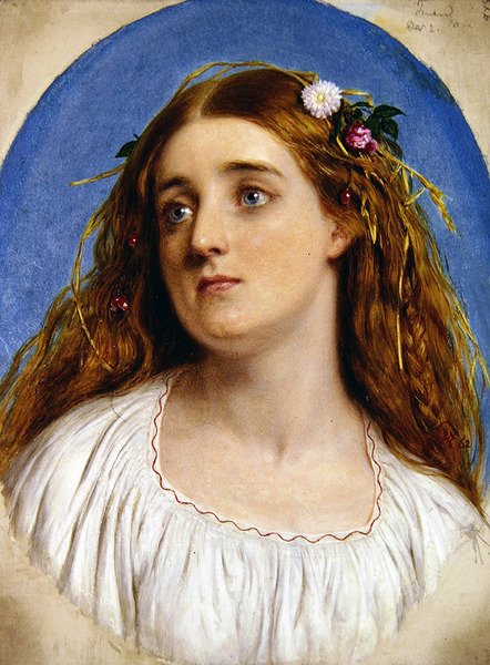 Ophelia av William Gale