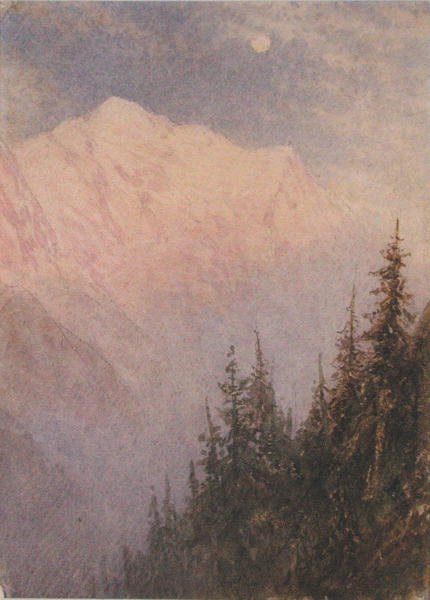 Mont Blanc av William Gersham Collingwood