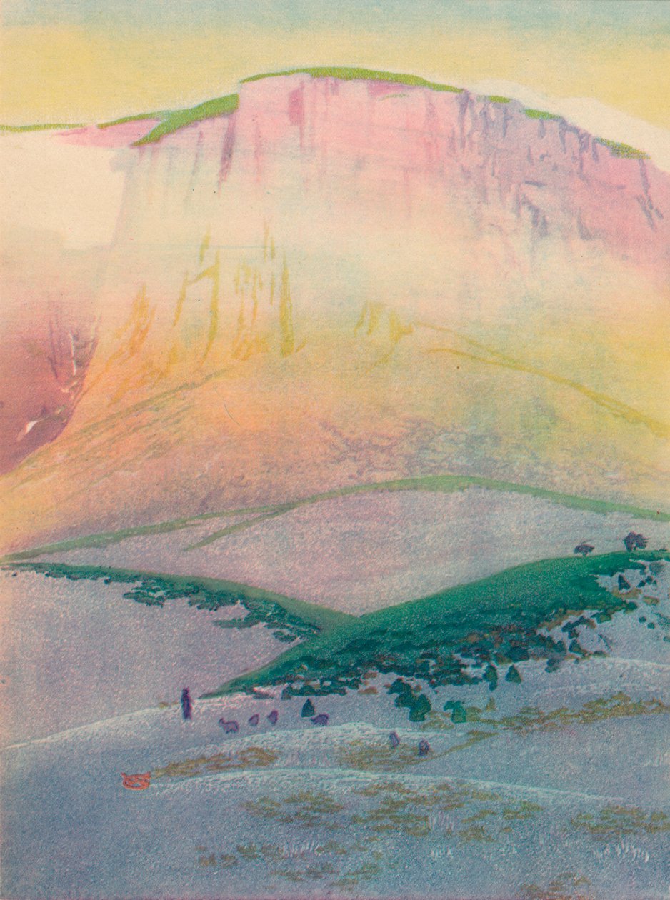 The Last Gleam, Corsica, c1920, 1928 av William Giles