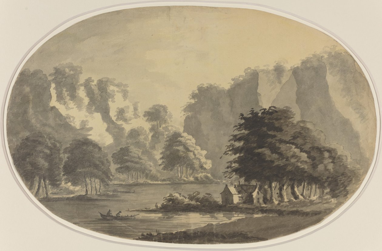 Utsikt over Ullswater av William Gilpin