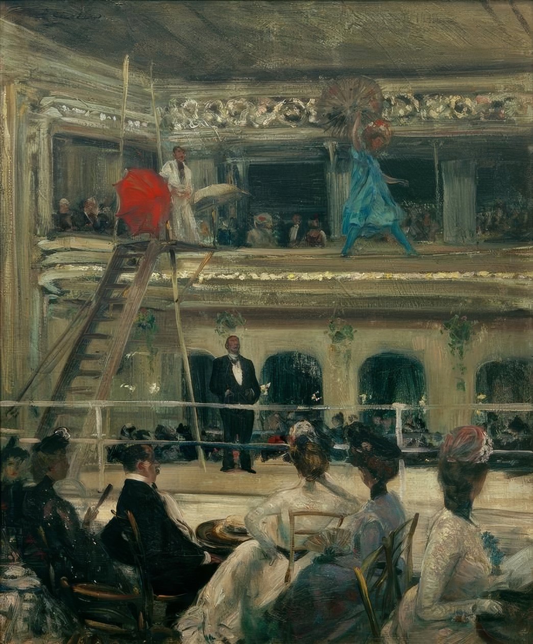 Hammersteins takhage av William Glackens