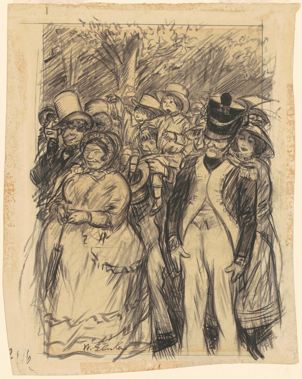 Pappa, bære meg – ta meg opp i armene dine av William Glackens