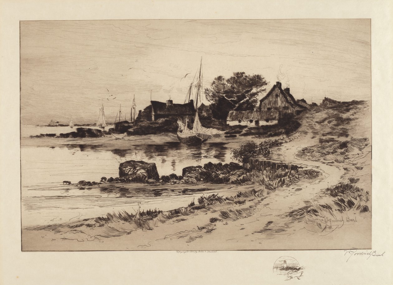 Old Gloucester Shore av William Goodrich Beal