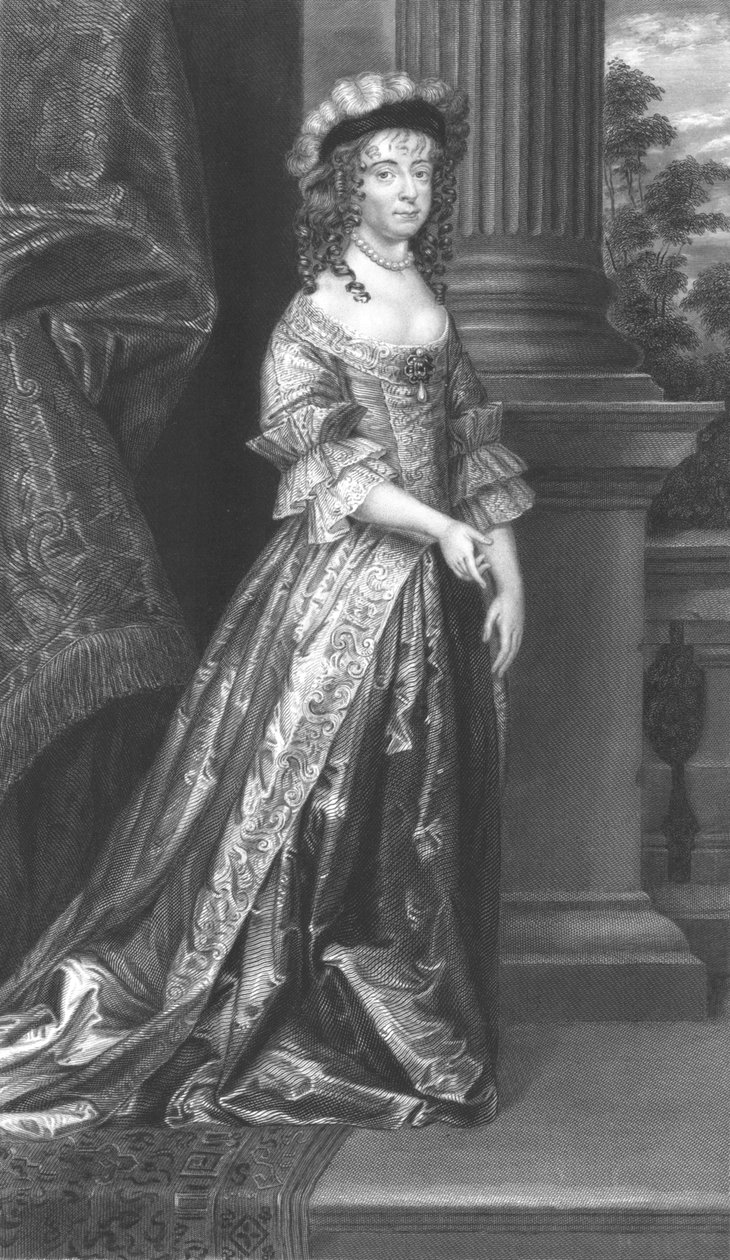 Margaret Cavendish født Lucas, hertuginne av Newcastle upon Tyne, c1846 av William Greatbach