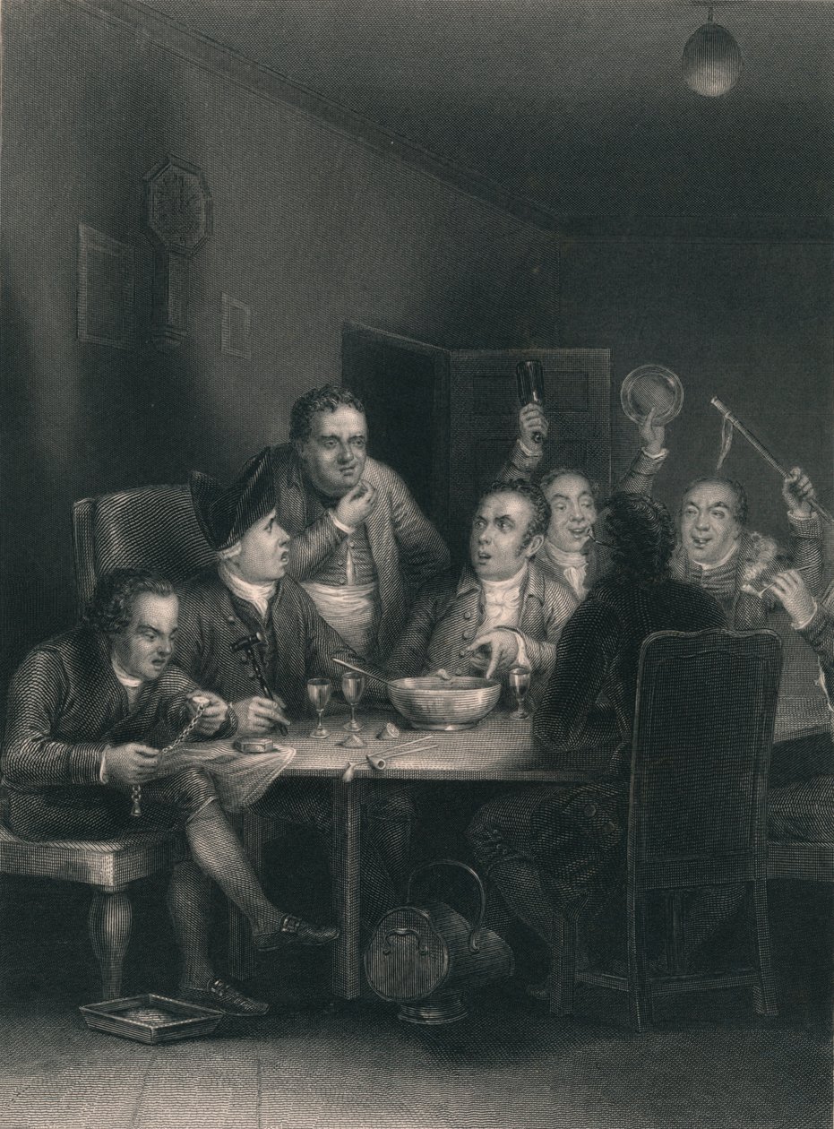 Klubbistene, 1860 av William Greatbach