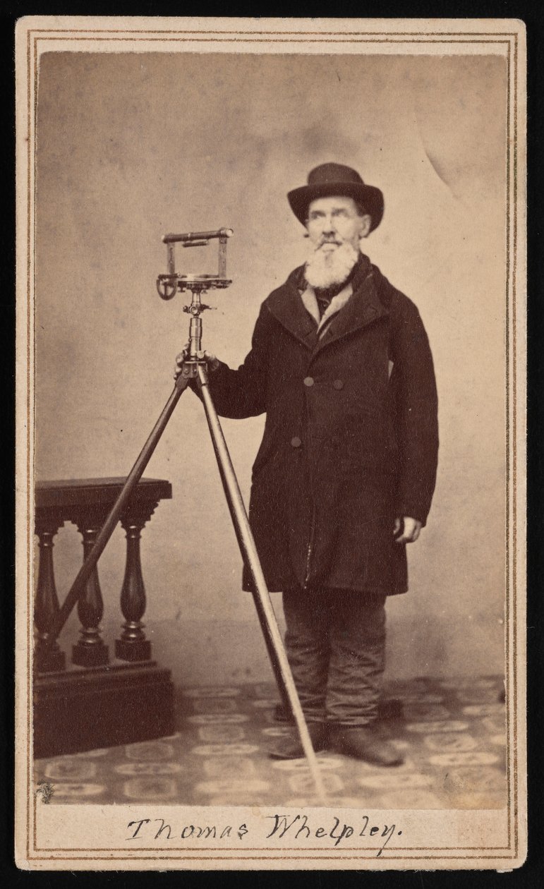 Portrett av Thomas Whelpley 1797-1881, ca 1860-tallet. av William H Bowlsby