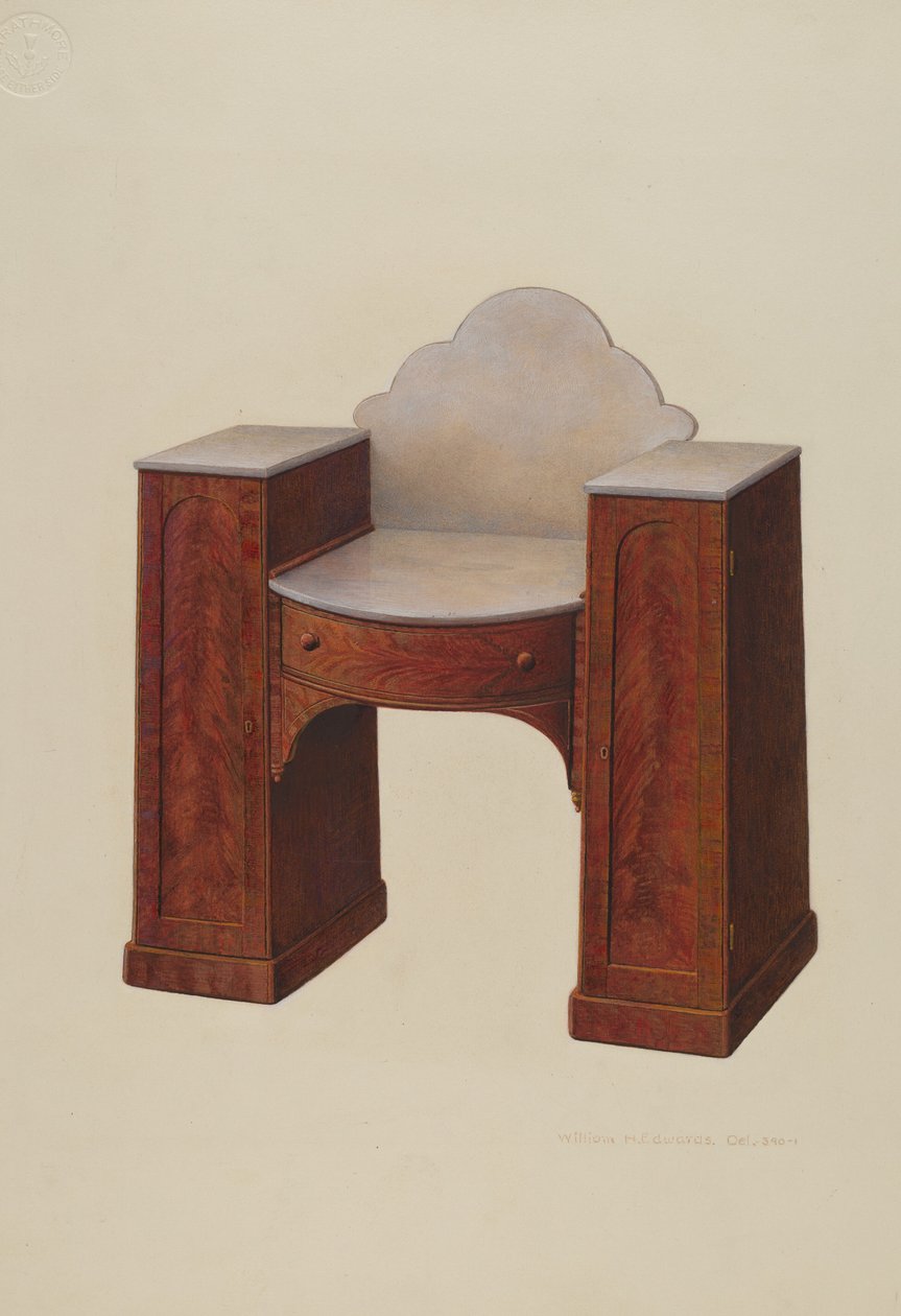 Sminkebord, ca. 1939. av William H Edwards