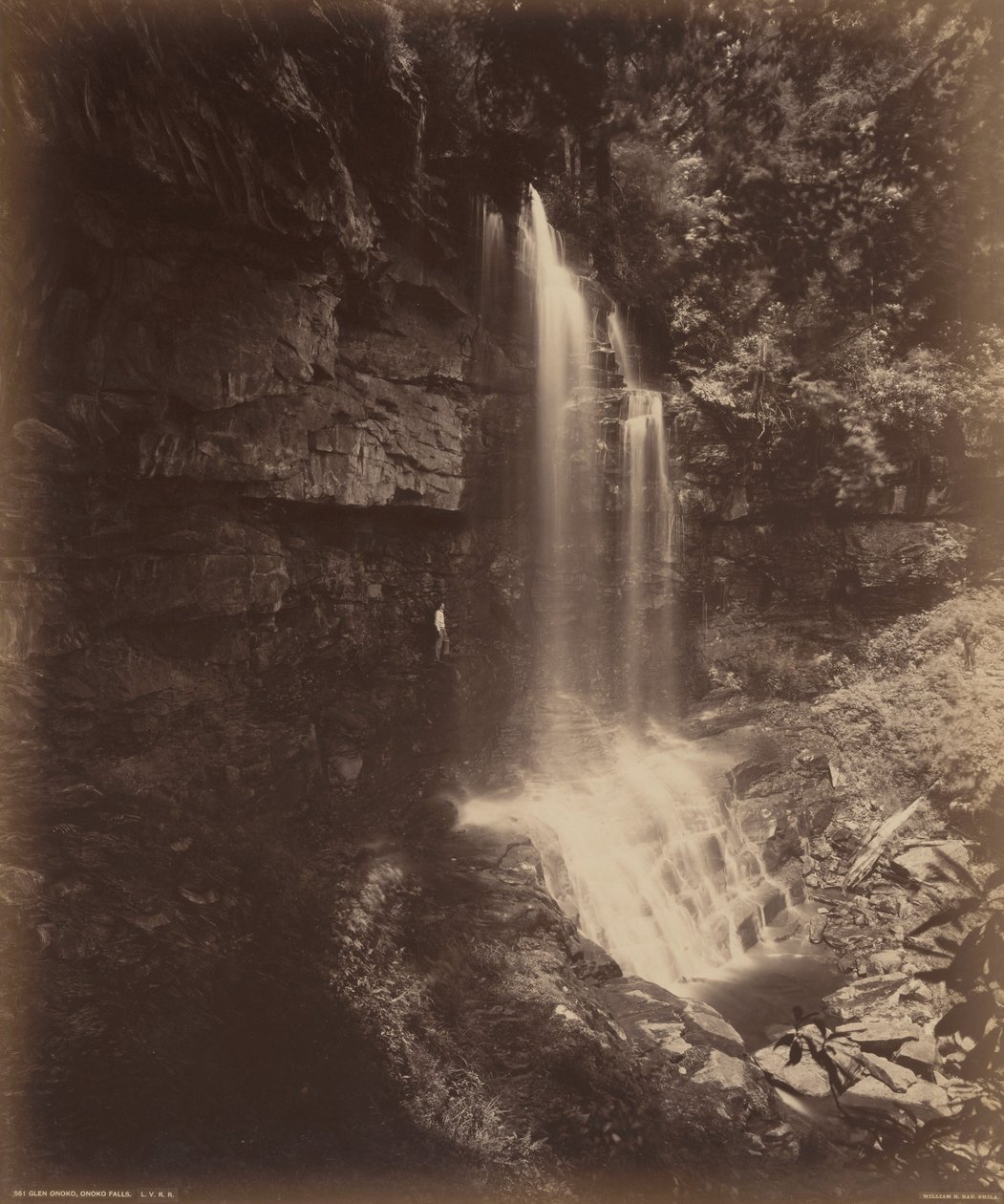 Glen Onoko, Onoko Falls av William H. Rau