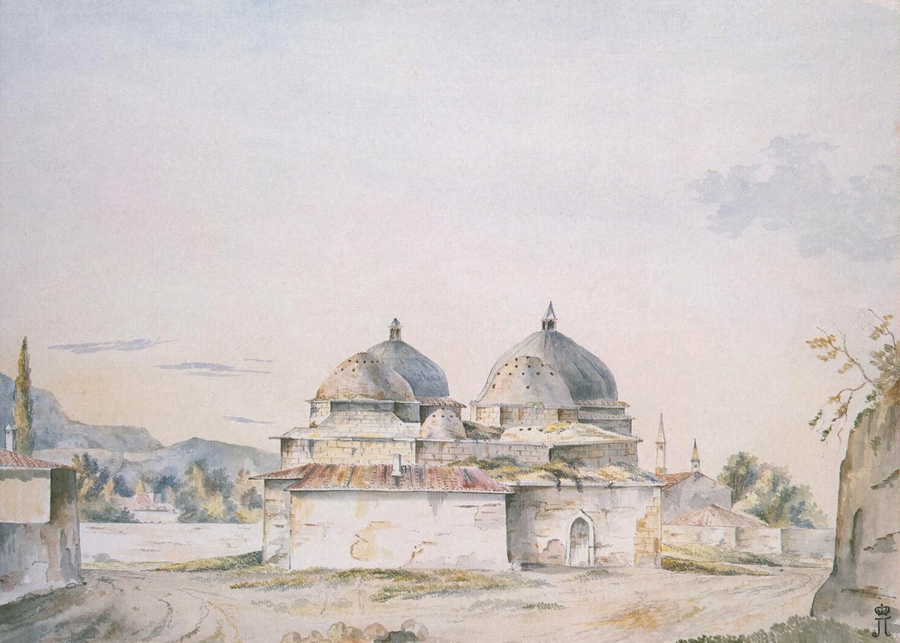 Baths at Bakhchisaray, 1787 av William Hadfield