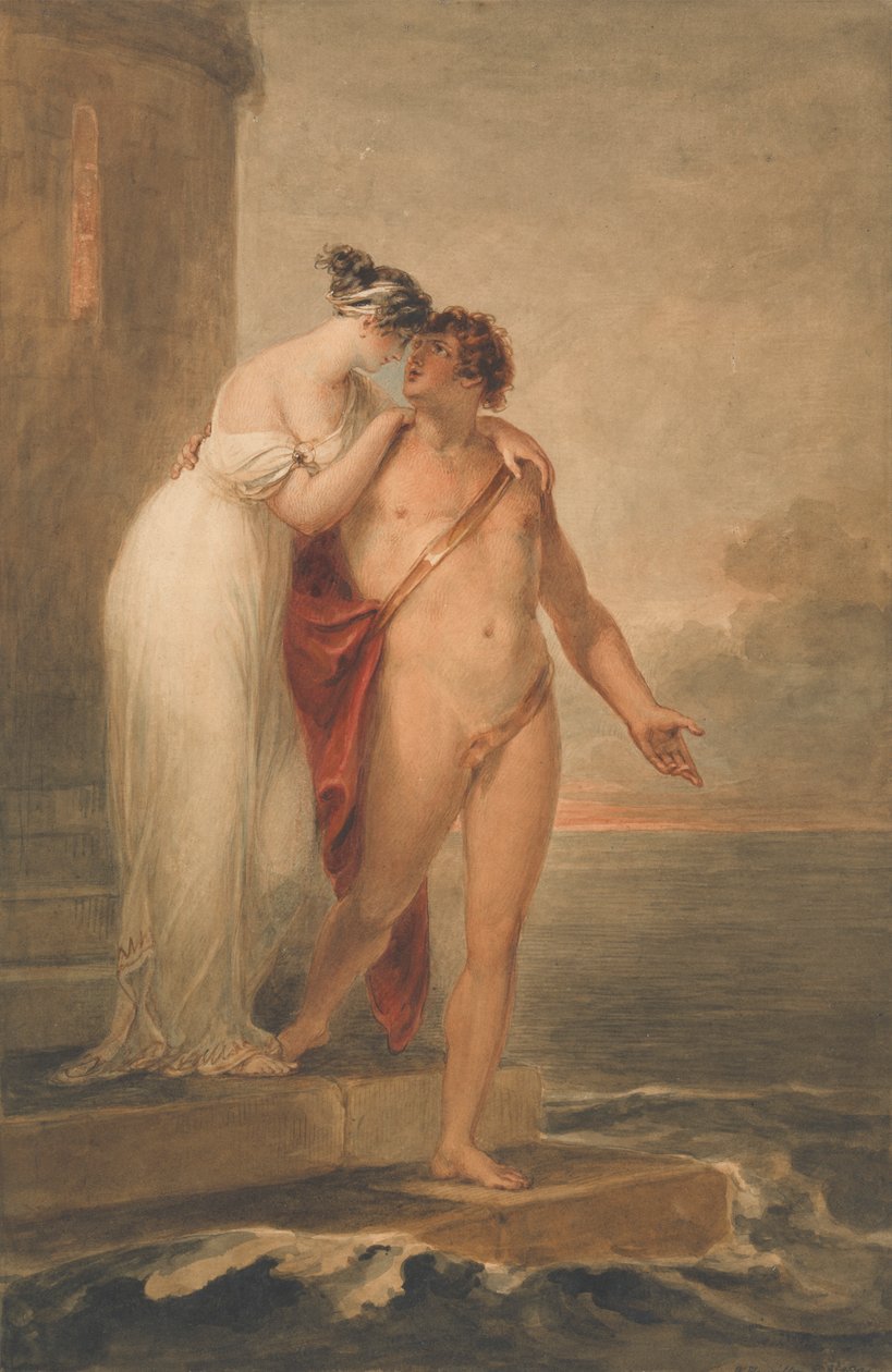 Hero og Leander av William Hamilton