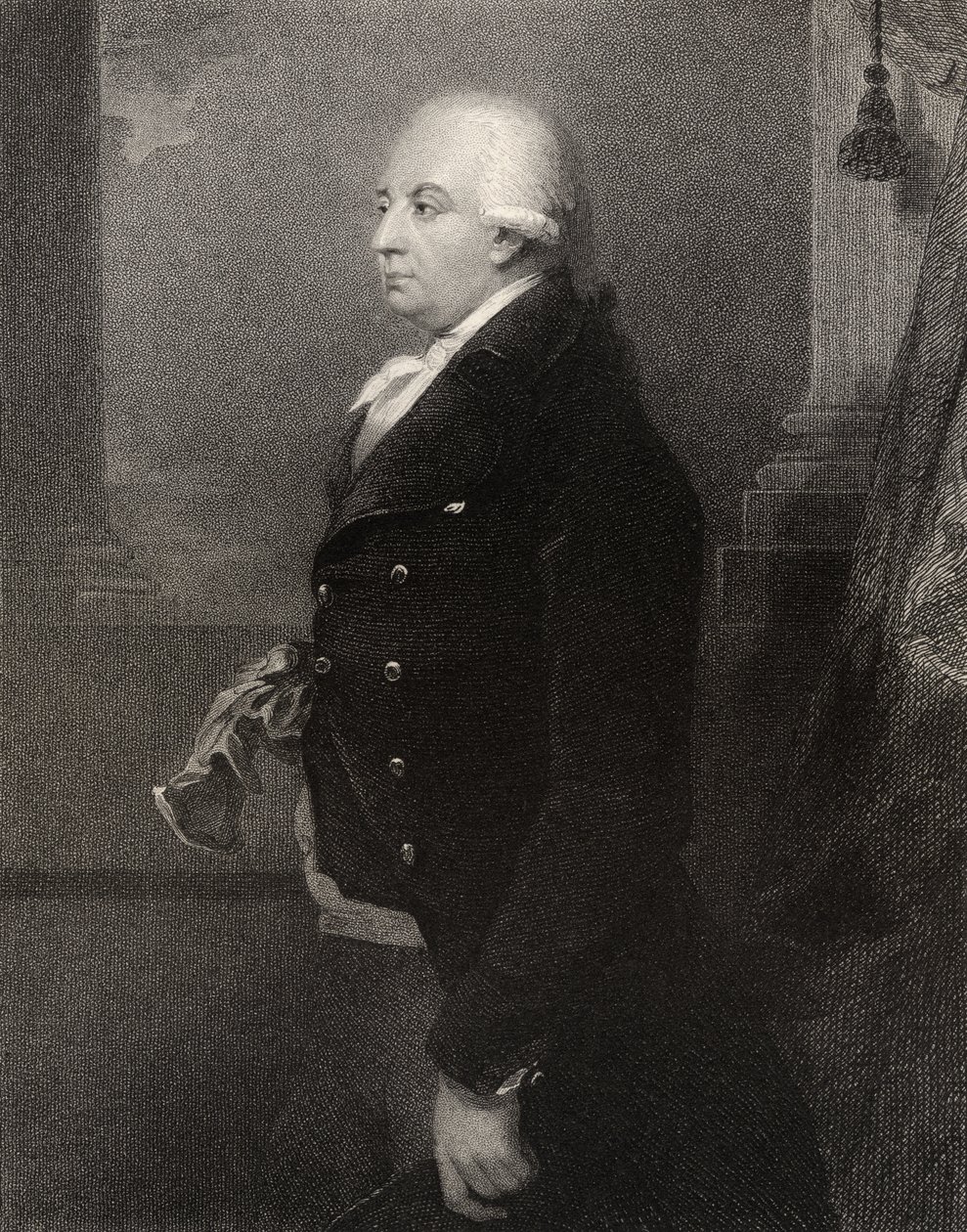John Ker, 3rd Duke of Roxburghe, gravert av E.C. Wagstaff, fra 