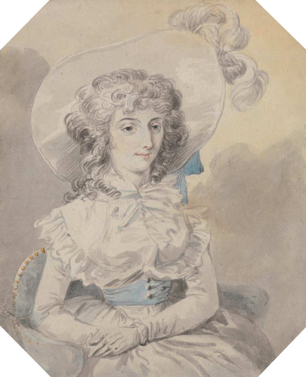 Frøken Charlotte Sandby av William Hamilton
