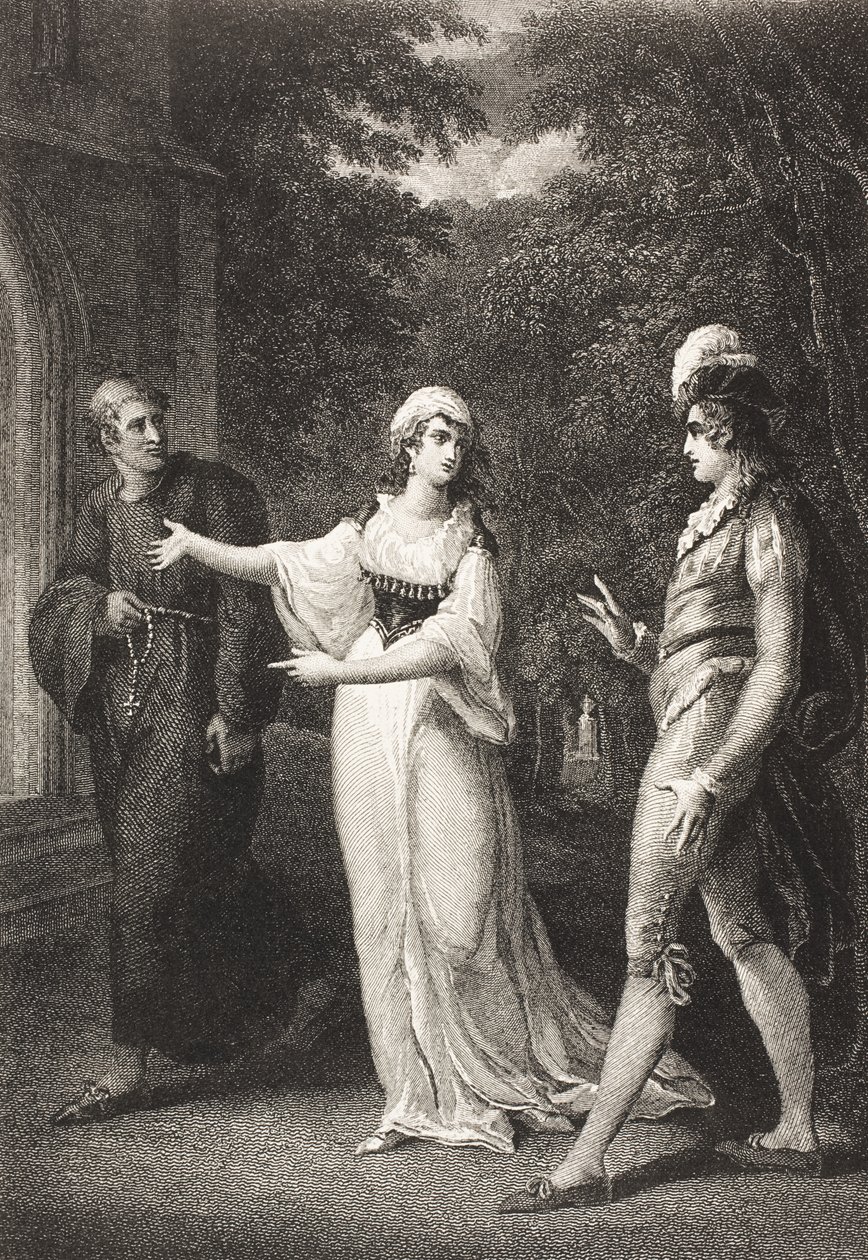 Olivias hage, akt IV, scene III, fra 