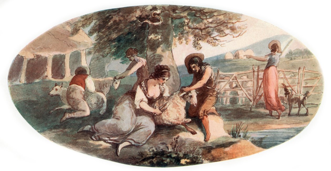 Saueklipping, 1912. av William Hamilton