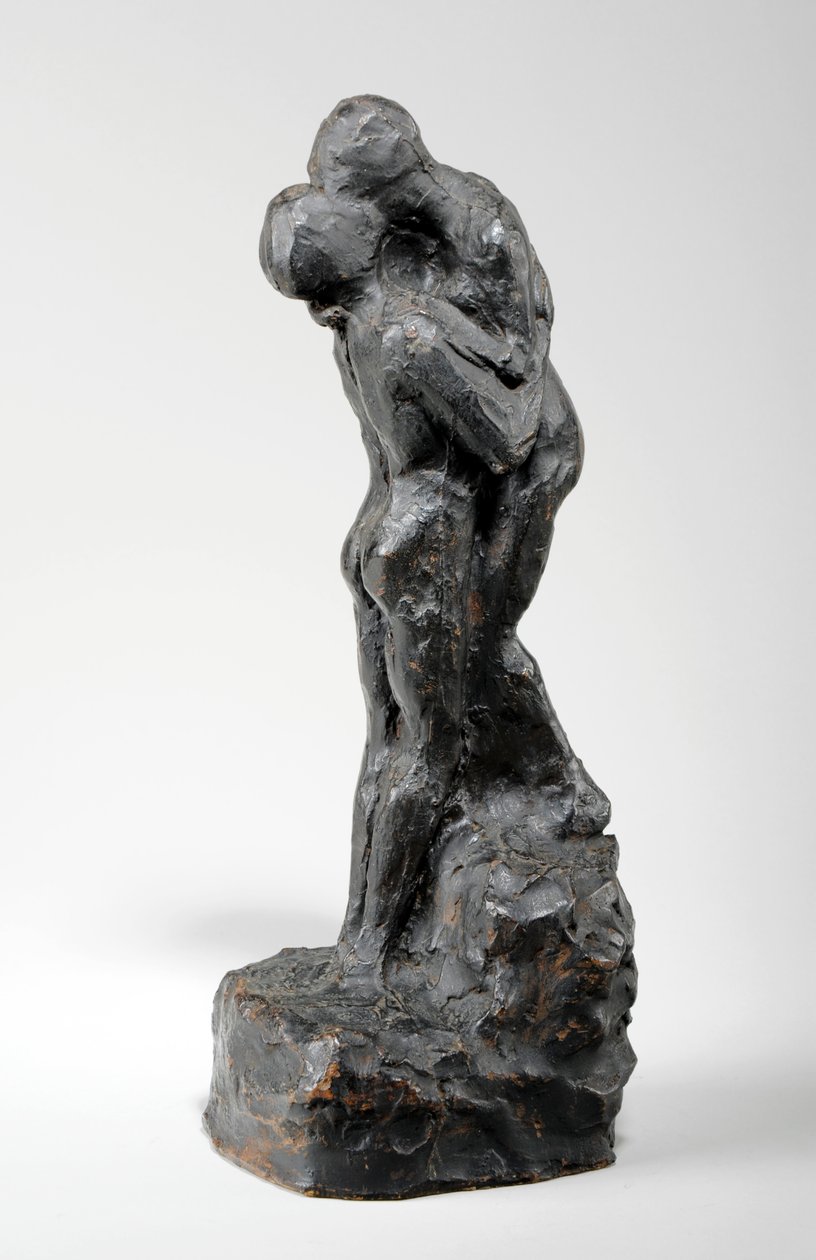 Maquette for The Kiss, ca. 1916 (malt gips) (se også 440230) av William Hamo Thornycroft