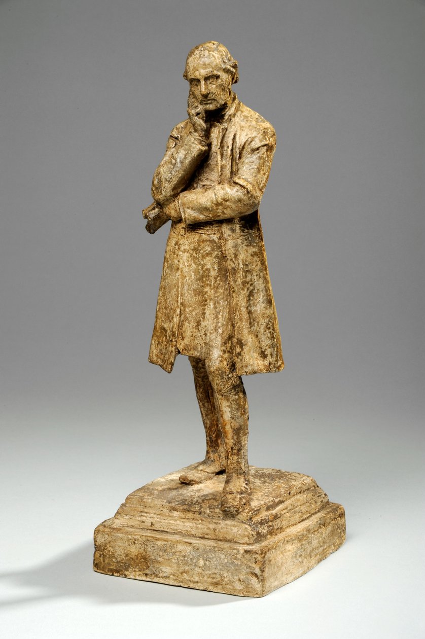Maquette for William Conyngham, 4. baron Plunket, erkebiskop av Dublin, ca. 1905 (gips) av William Hamo Thornycroft