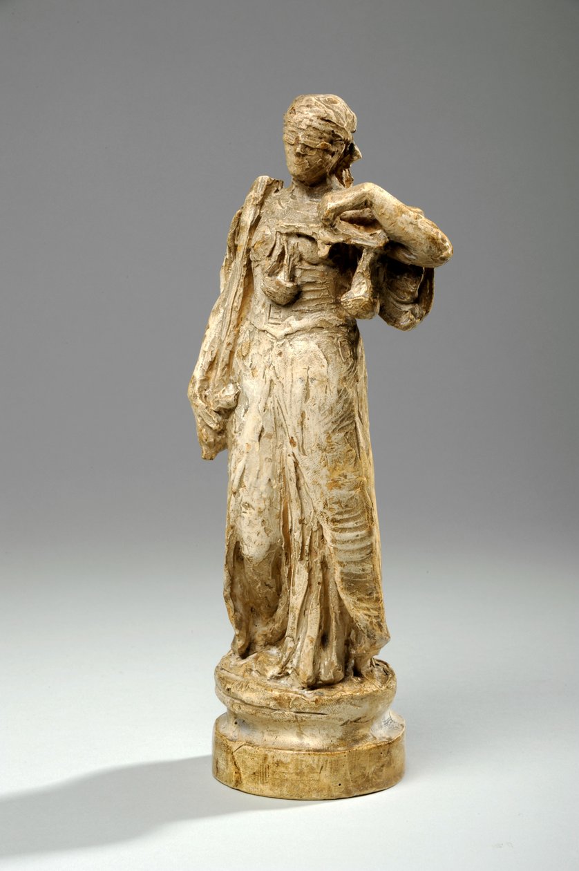 Maquette for a Figure of Justice (gips) av William Hamo Thornycroft