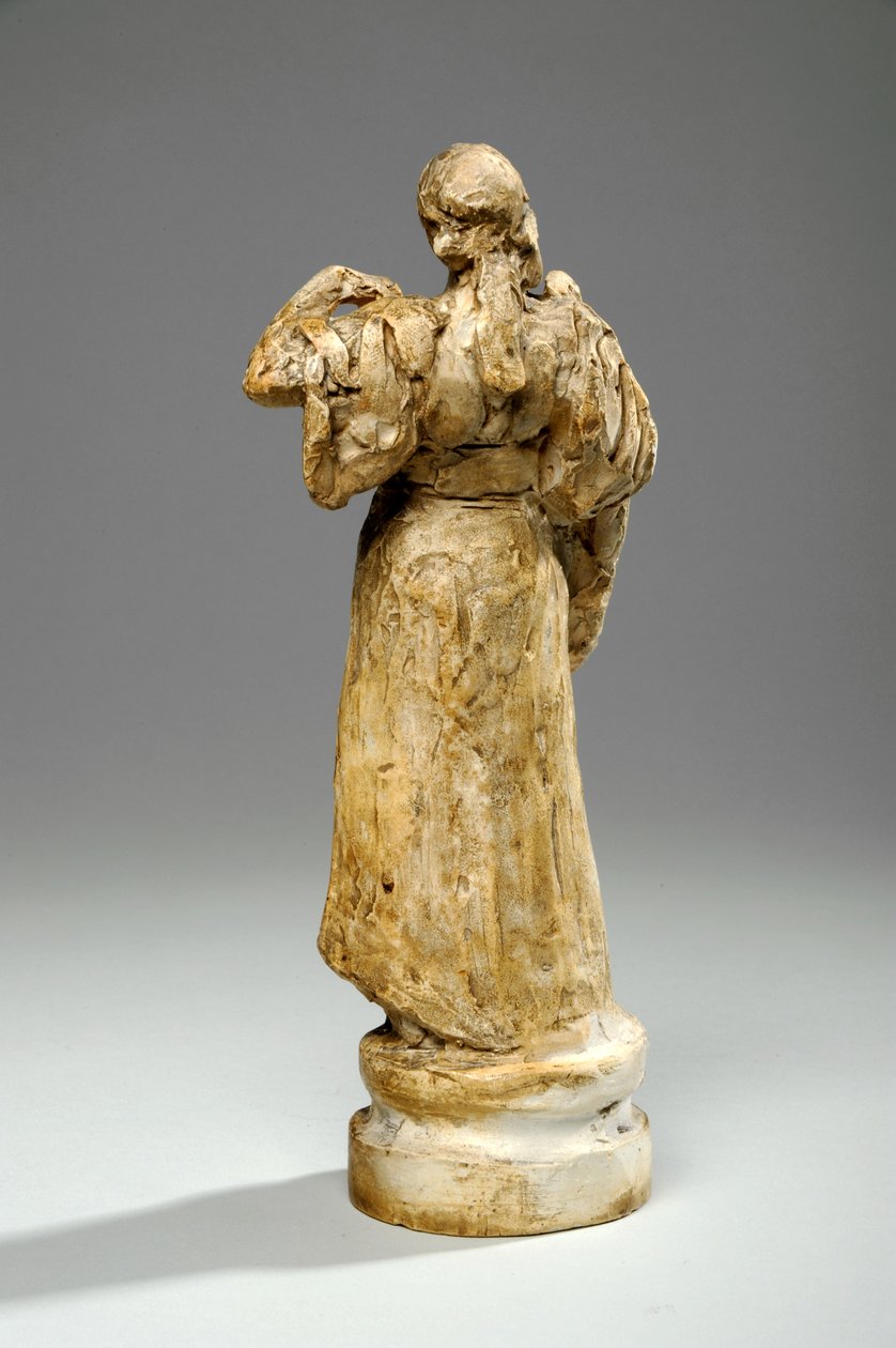 Maquette for a Figure of Justice (gips) av William Hamo Thornycroft