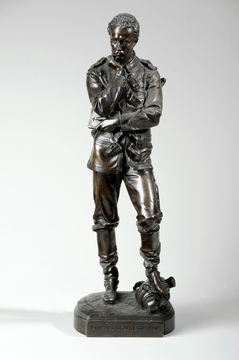 Statuett av general Charles Gordon av William Hamo Thornycroft