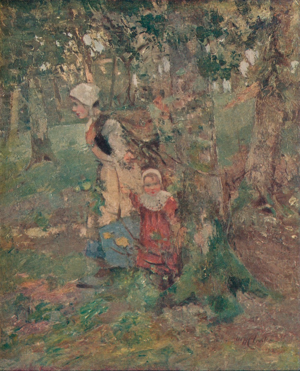 The Edge of the Wood, c1916 av William Hanna Clarke