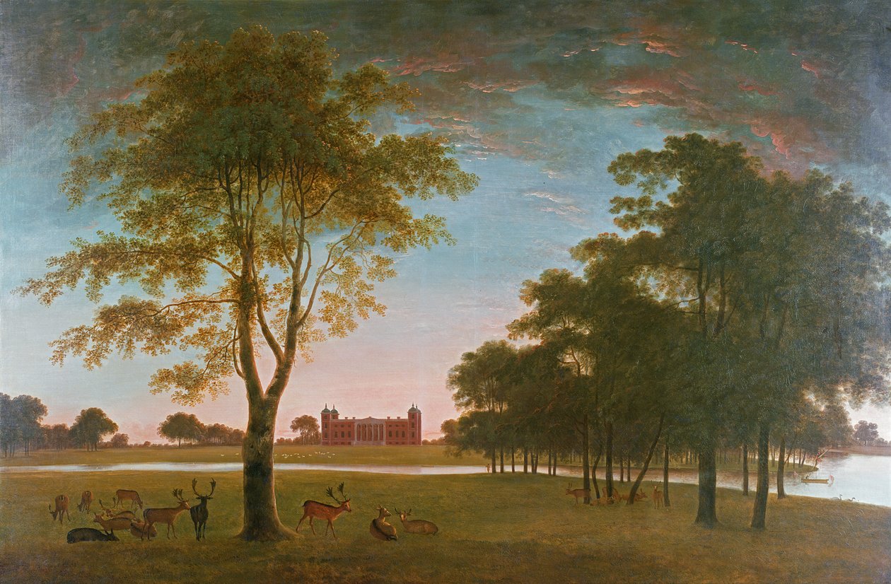 Osterley hus og park på kvelden av William Hannan