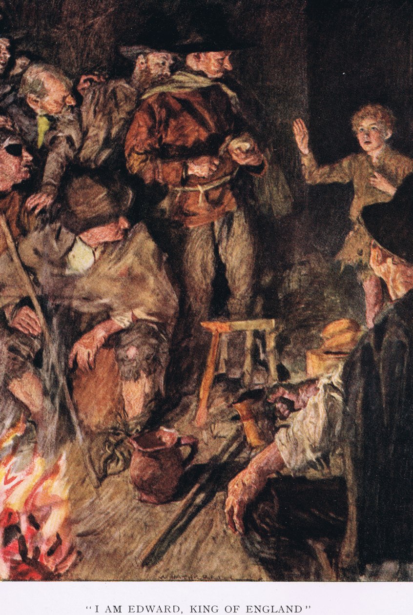 "Jeg er Edward, konge av England" av William Hatherell