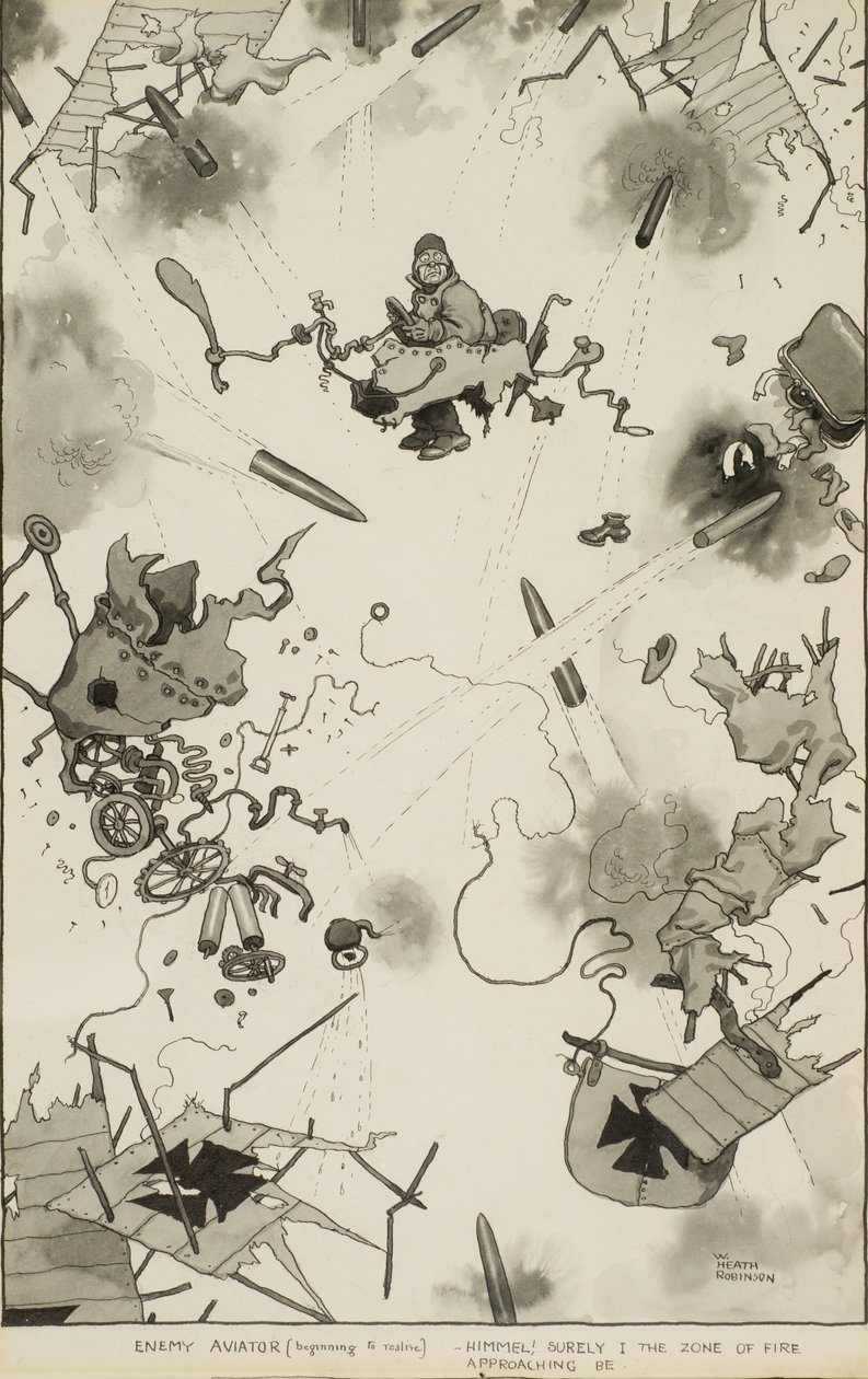 En fin konklusjon, ca. 1918 av William Heath Robinson