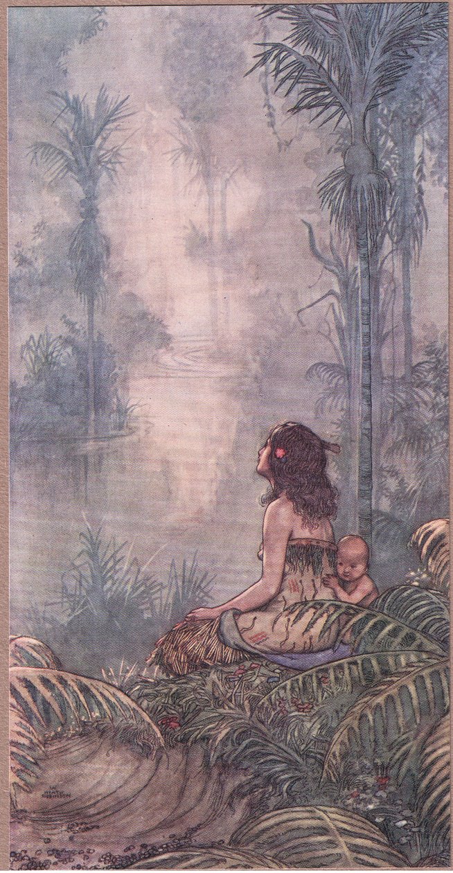 Auckland. Sist, ensom, vakreste, utsøkte, fra hverandre av William Heath Robinson