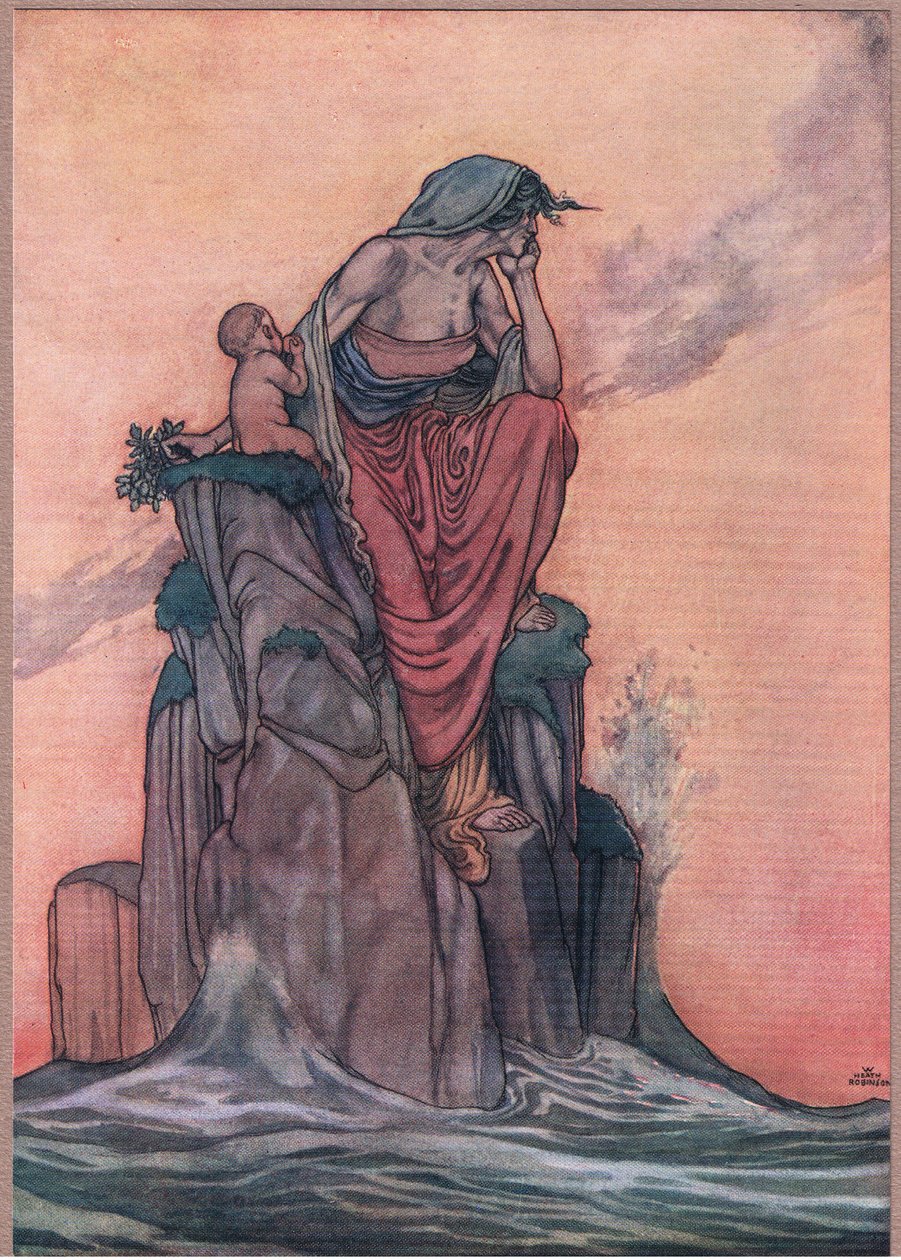 Armen min er ikke noe svak, kreftene mine er ikke borte av William Heath Robinson
